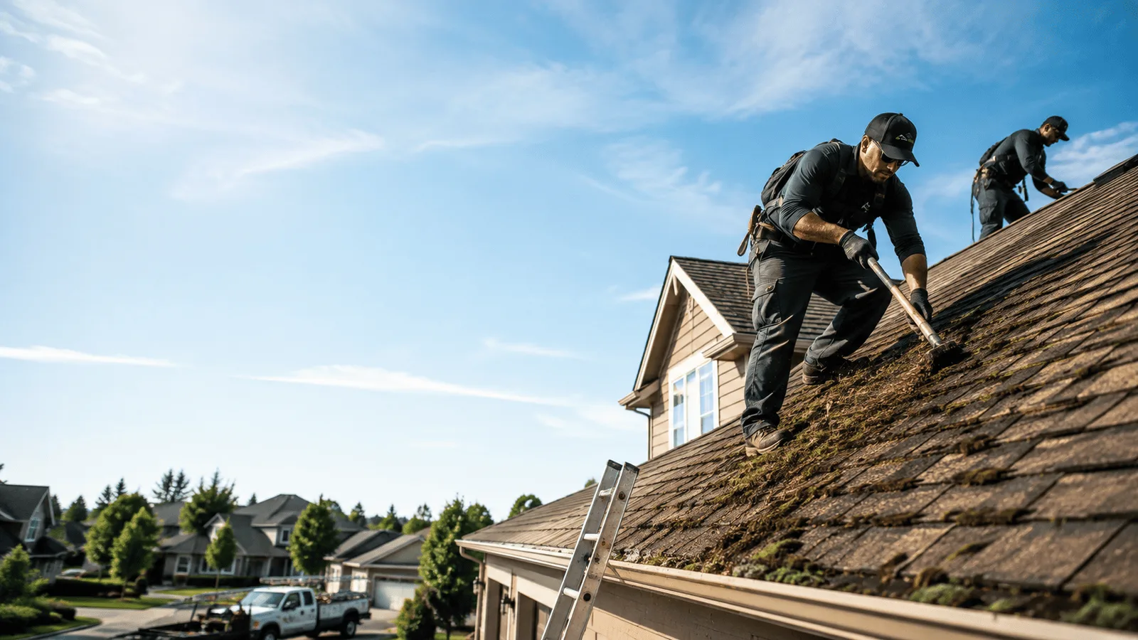 Roof Moss Removal in Burr Hill, VA near me